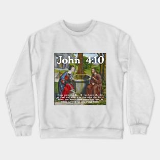 John 4:10 Crewneck Sweatshirt